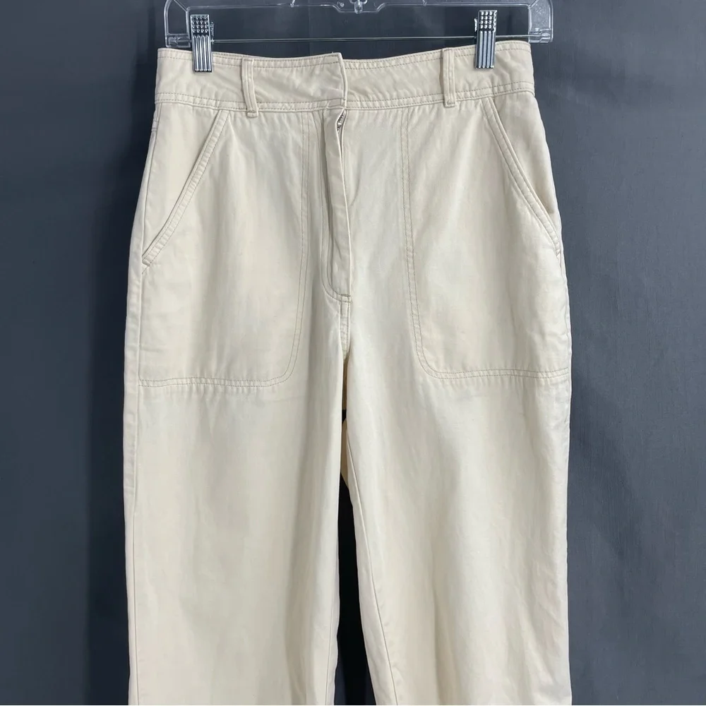 Aritzia Wilfred Lightweight Barrel Jogger Linen Blend Pants